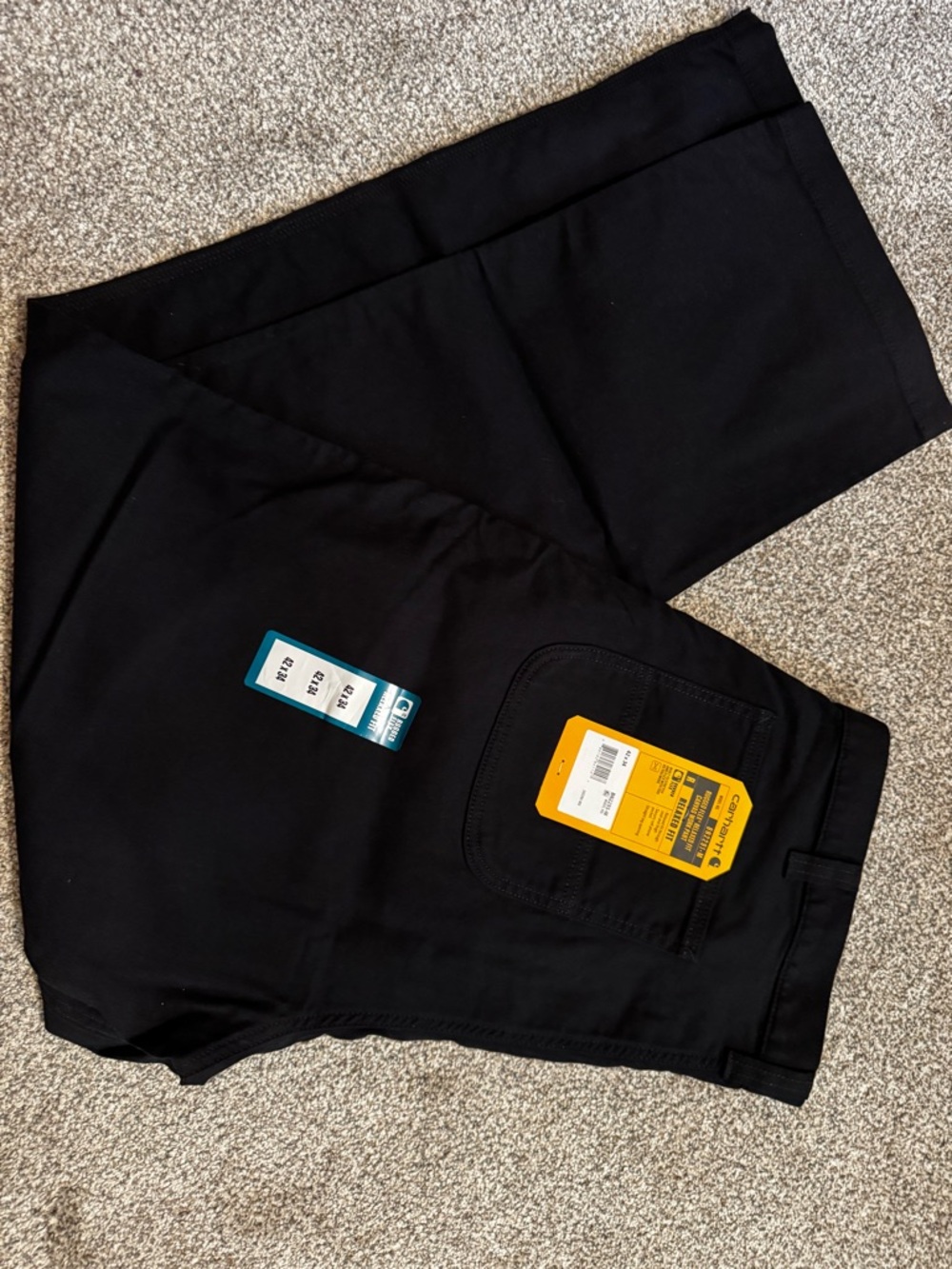Carhartt Black Men's Cargo Pants